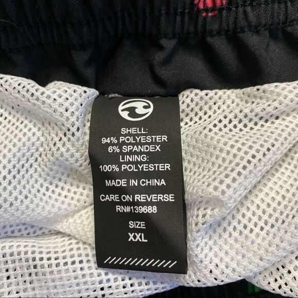 Ocean Current Volley Shorts Cactus Cacti Swim Shorts Mesh Lined Stretch Sz XXL - Picture 10 of 14